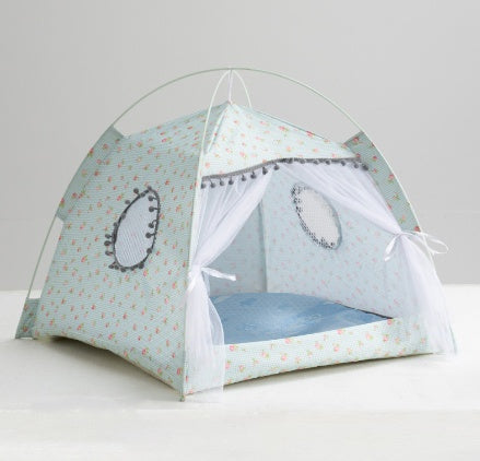 Pawfect Hideaway: Cozy Cat Tent Bed