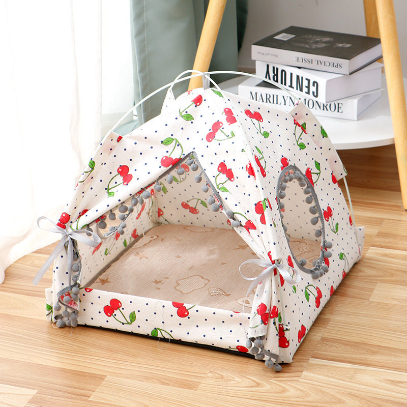 Pawfect Hideaway: Cozy Cat Tent Bed