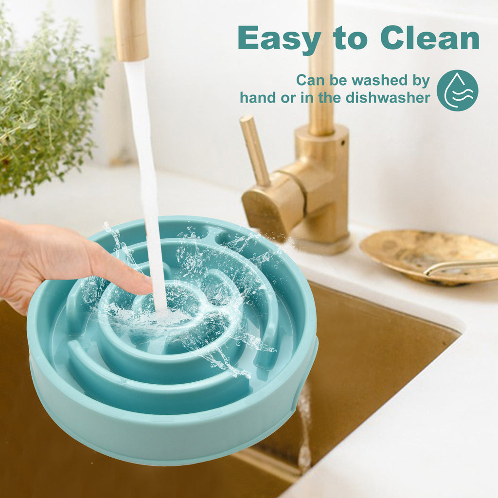 Pawfect Pace – Anti-Choke Puzzle Feeder Bowl