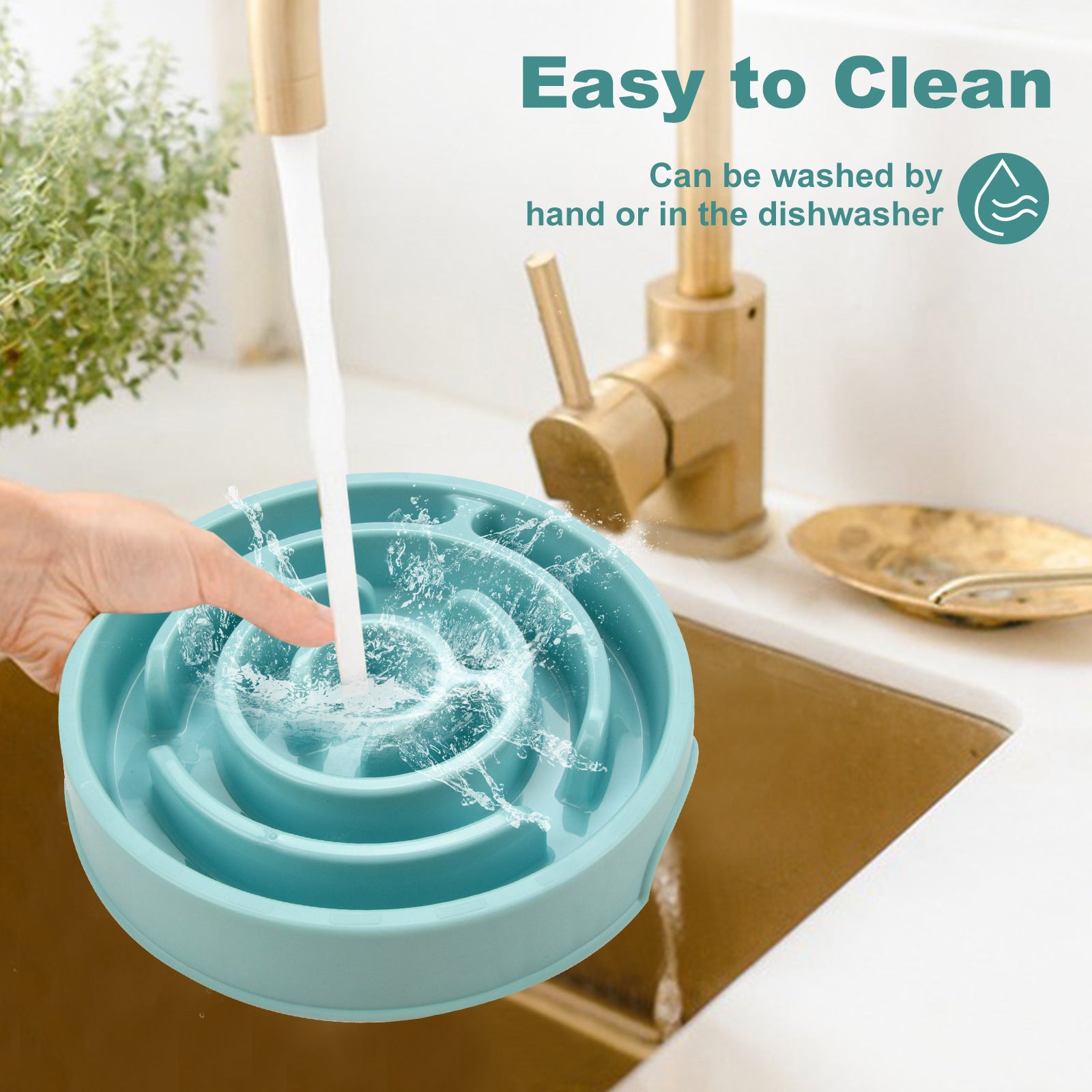 Pawfect Pace – Anti-Choke Puzzle Feeder Bowl